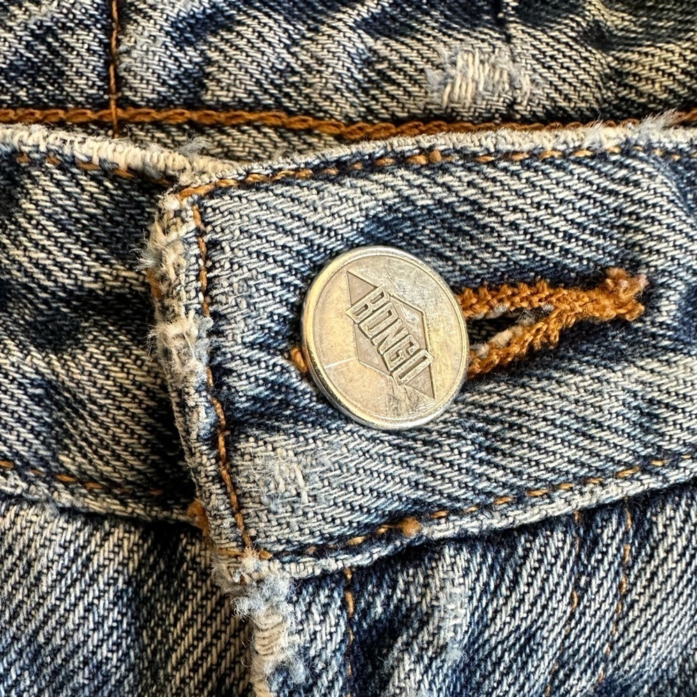 Vintage 90’s BONGO Straight Leg Retro Fit Medium Wash Juniors Jeans Size 7 - Picture 4 of 9